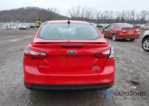 2013 Ford Focus Se from USA, damaged, VIN 1FADP3F22DL300463